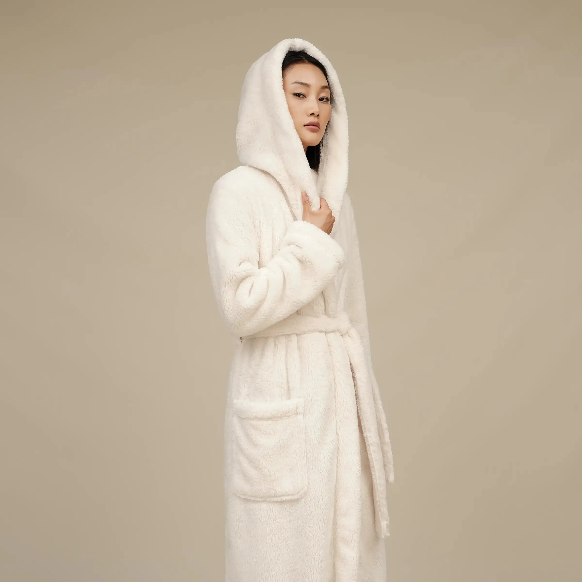 Aarti Plush Long Robe