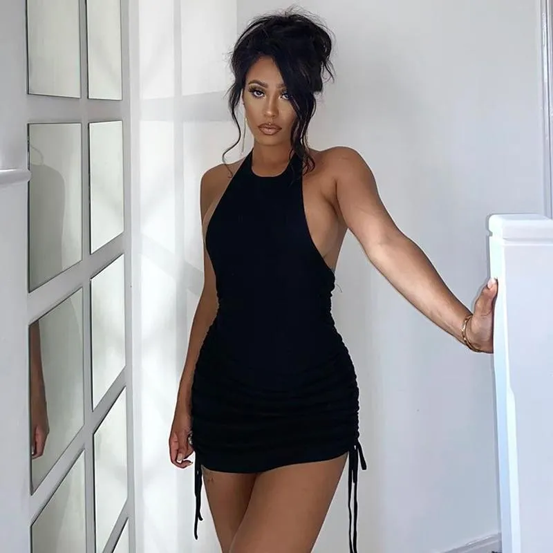 Aesthetic Ruched Dress