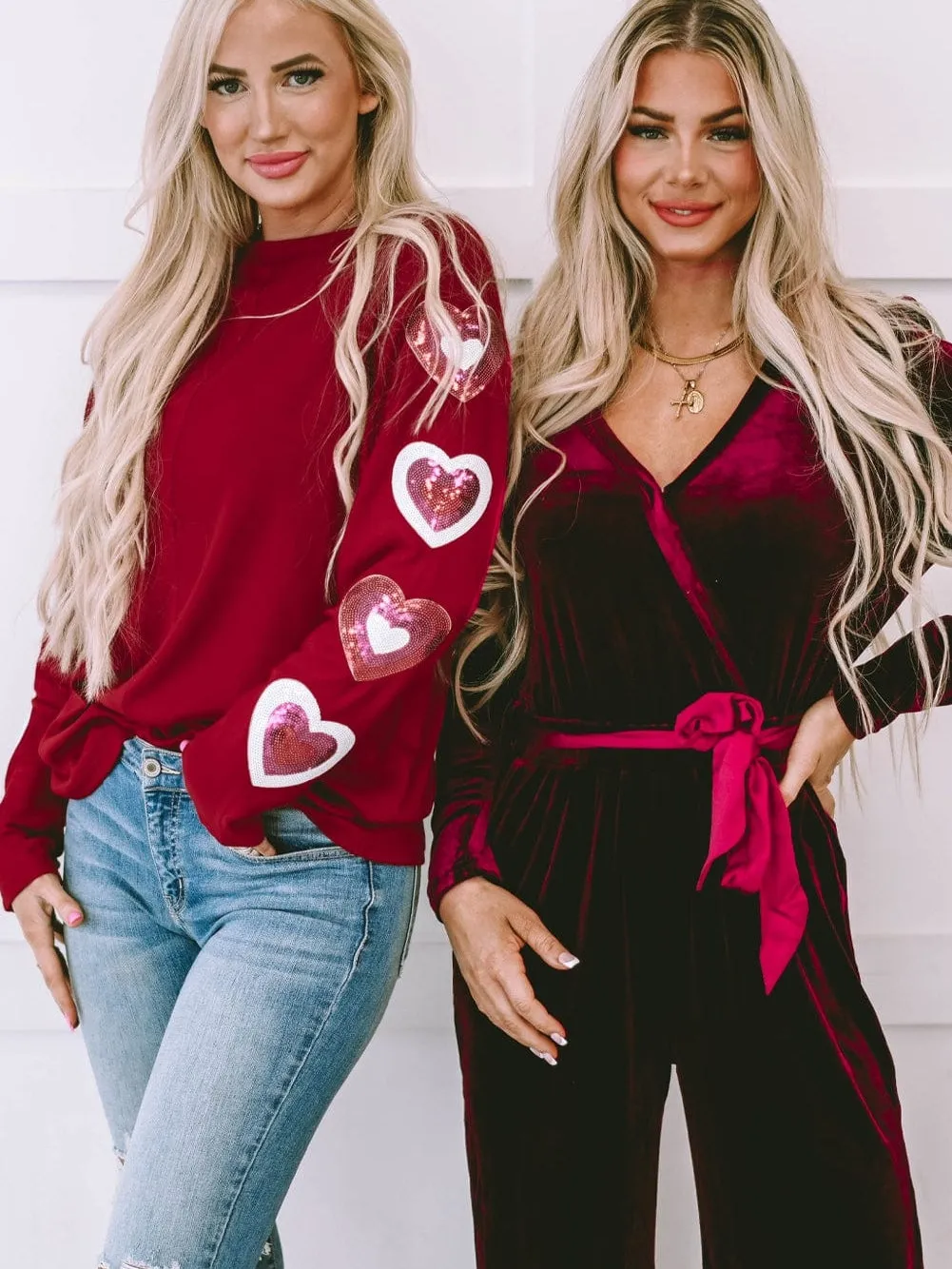 Burgundy Velvet Jumpsuit: Elegant Evening Wear