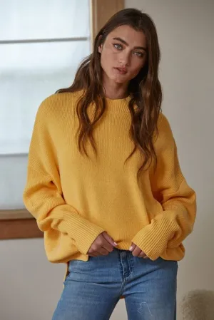 By Together Long Sleeve Chunky Knit High Neck Sweater