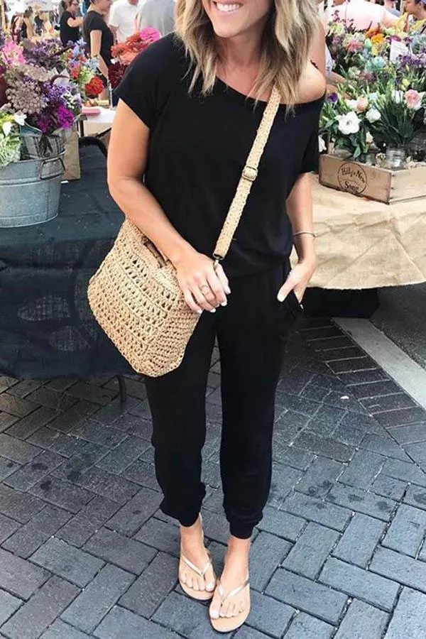 Casual Loose One-piece Jumpsuit