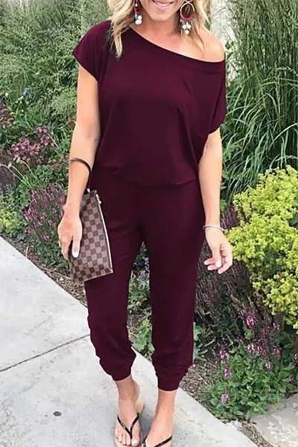 Casual Loose One-piece Jumpsuit