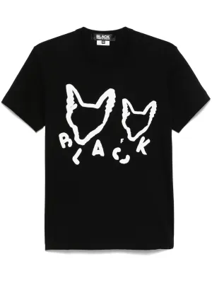 Cat-Print T-Shirt
