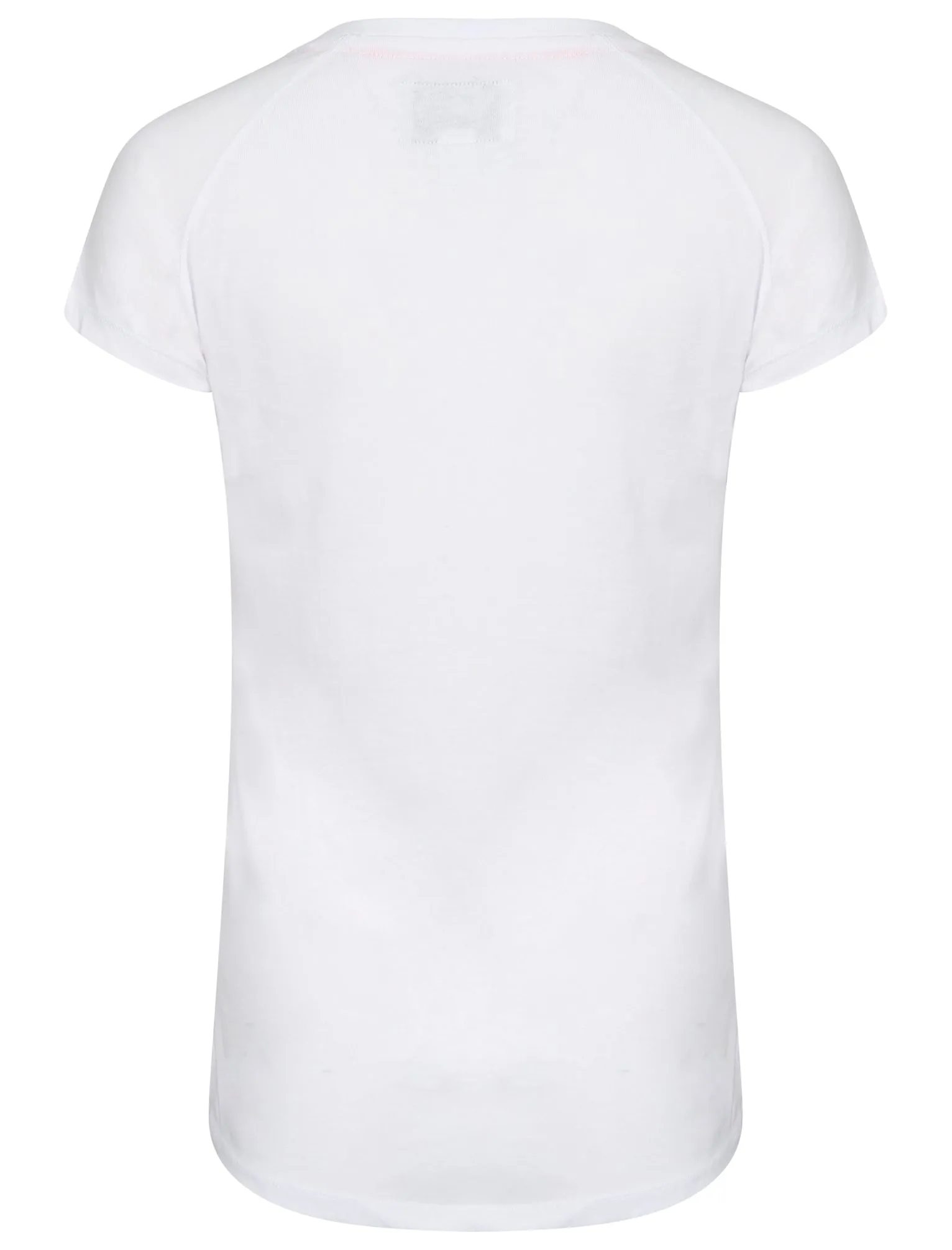 Dala Flocked Motif T-Shirt in Optic White - Tokyo Laundry