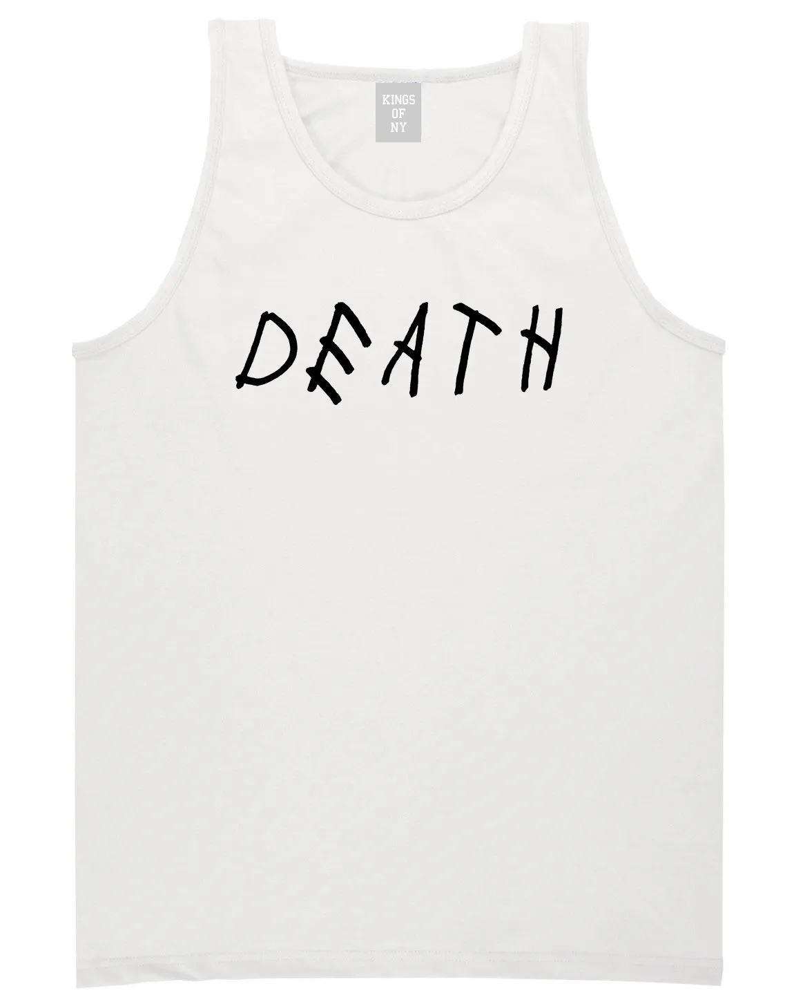 Death Font Mens Tank Top Shirt