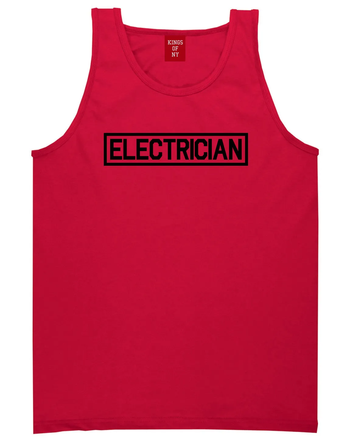 Electrician Occupation Mens Tank Top Shirt