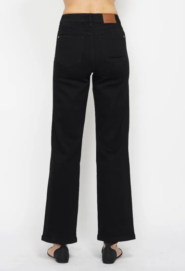 Elsie - Hi-Rise Tummy Control Classic Straight Leg Denim (Judy Blue)