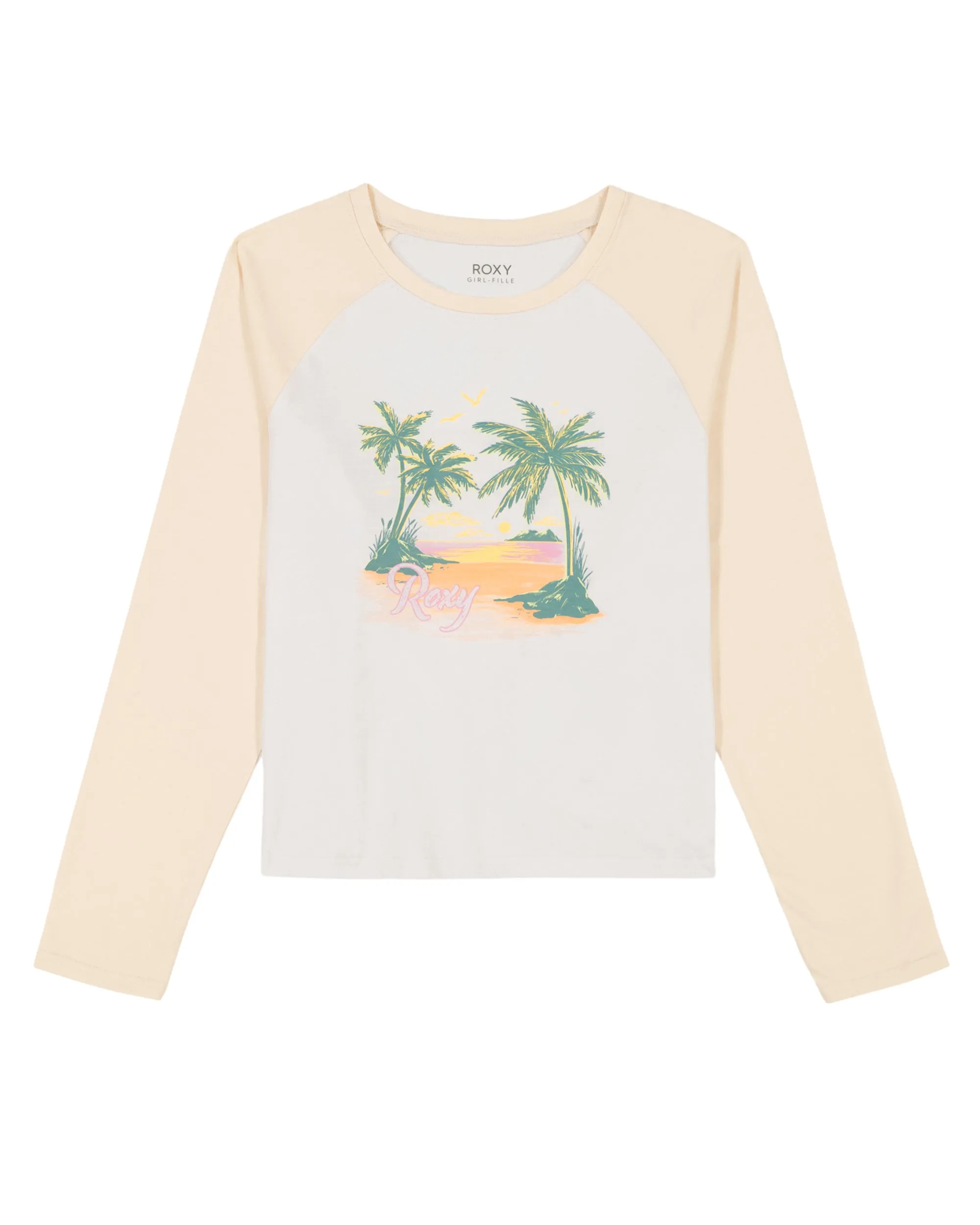 Girls 7-16 Moonlight Oasis Raglan Long Sleeve T-Shirt