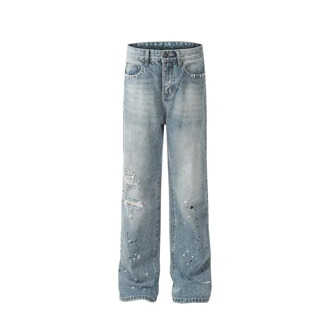 Ink Splash Denim Jeans
