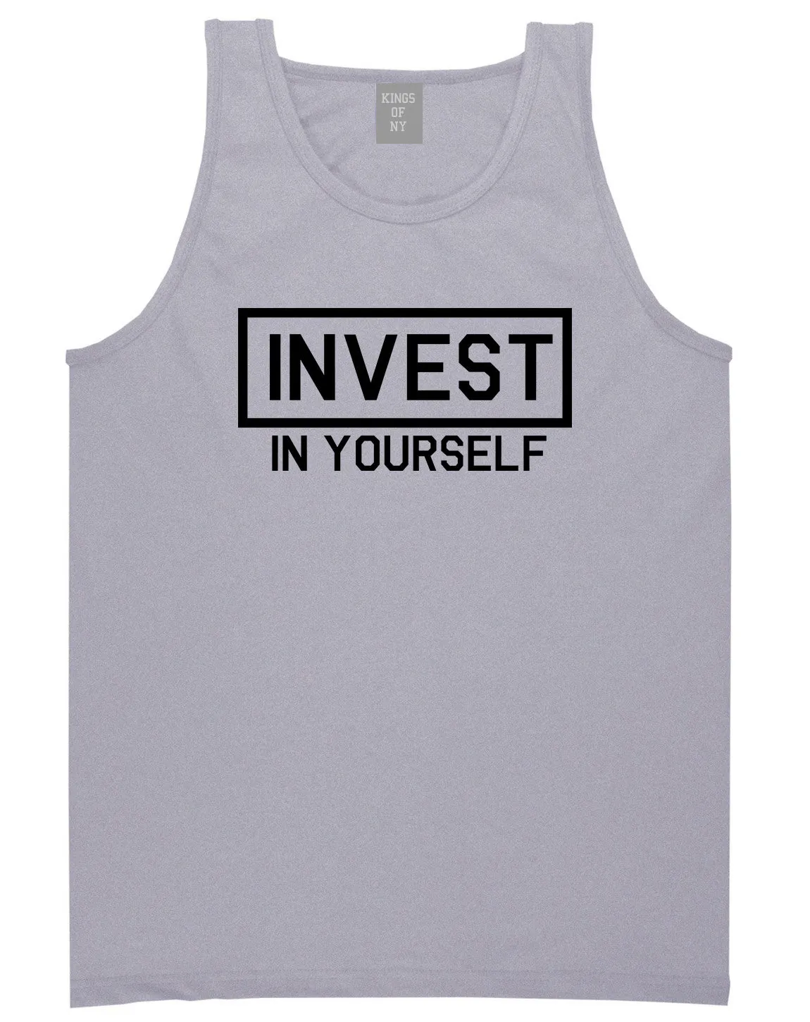 Invest In Yourself Mens Tank Top T-Shirt