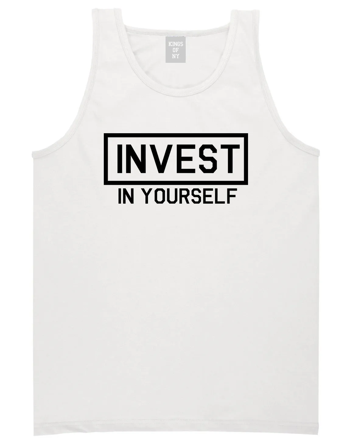Invest In Yourself Mens Tank Top T-Shirt