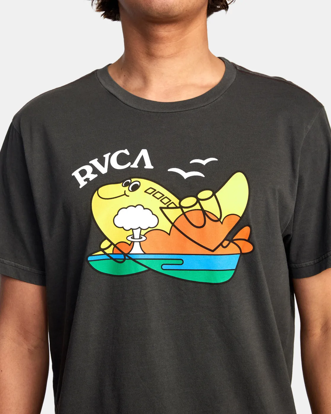 Island Hopper Tee - Pirate Black