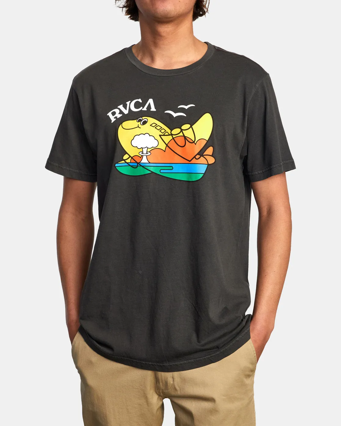 Island Hopper Tee - Pirate Black