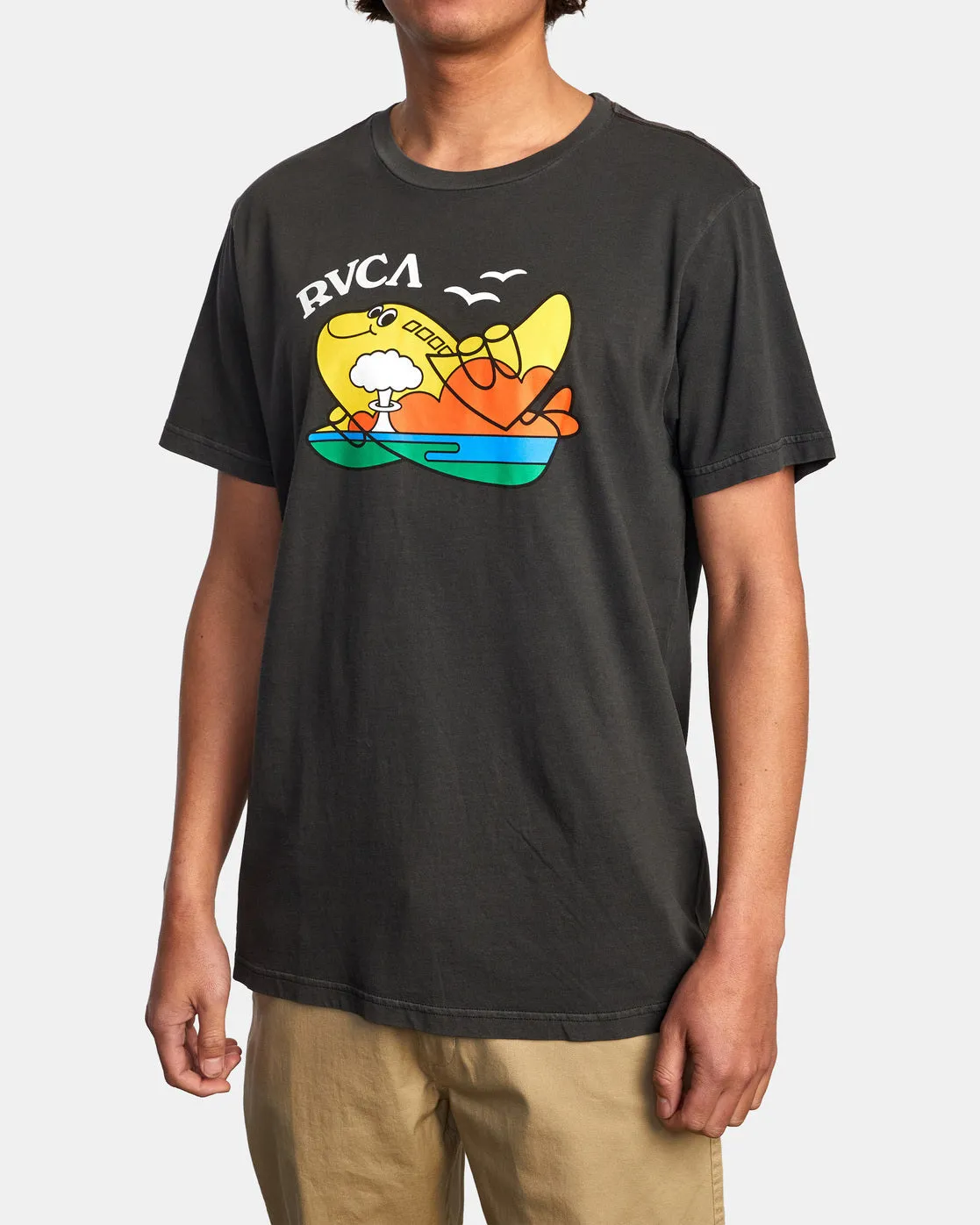 Island Hopper Tee - Pirate Black