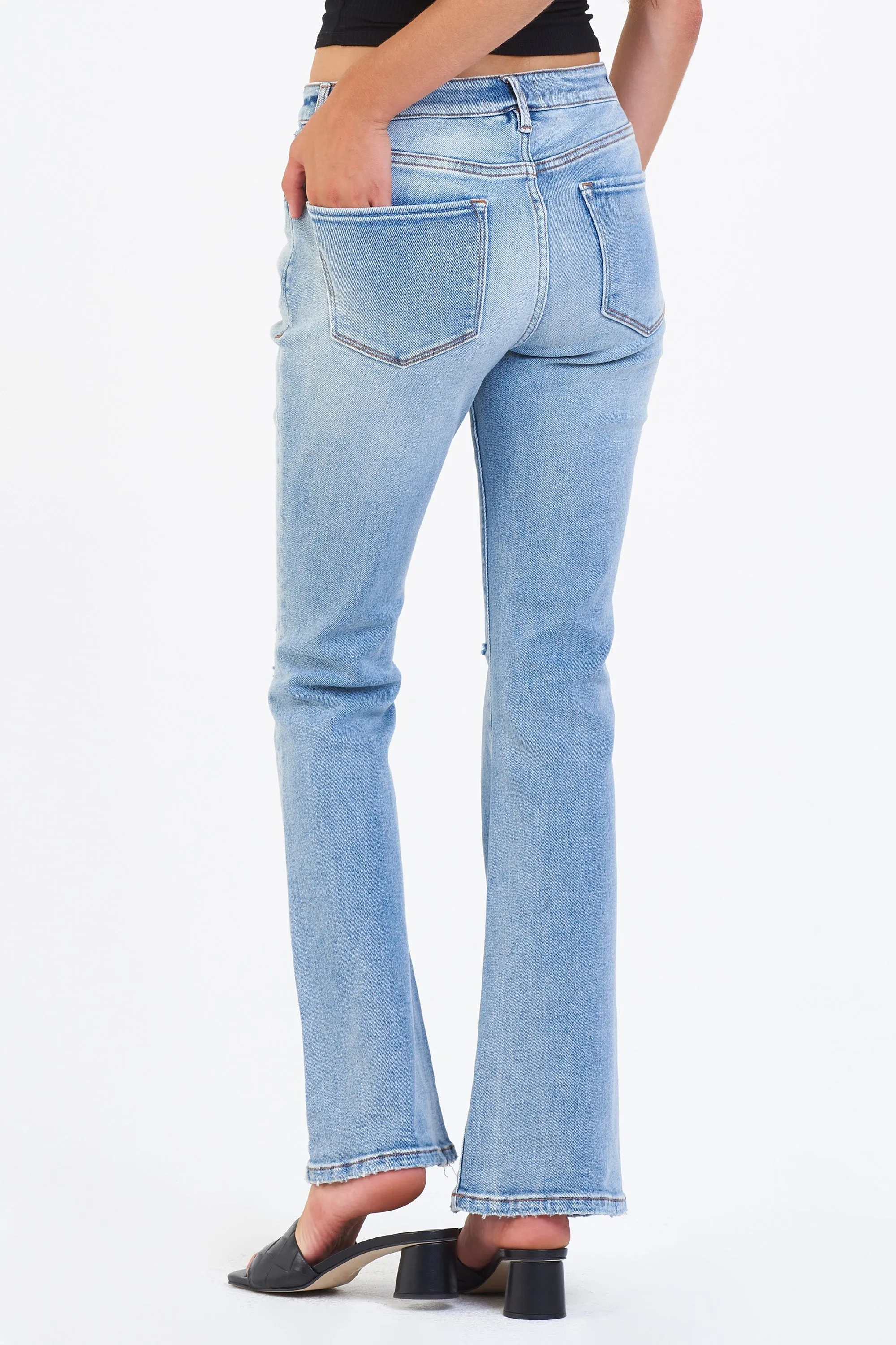 JAXTYN HIGH RISE BOOTCUT JEANS ROSEMONT