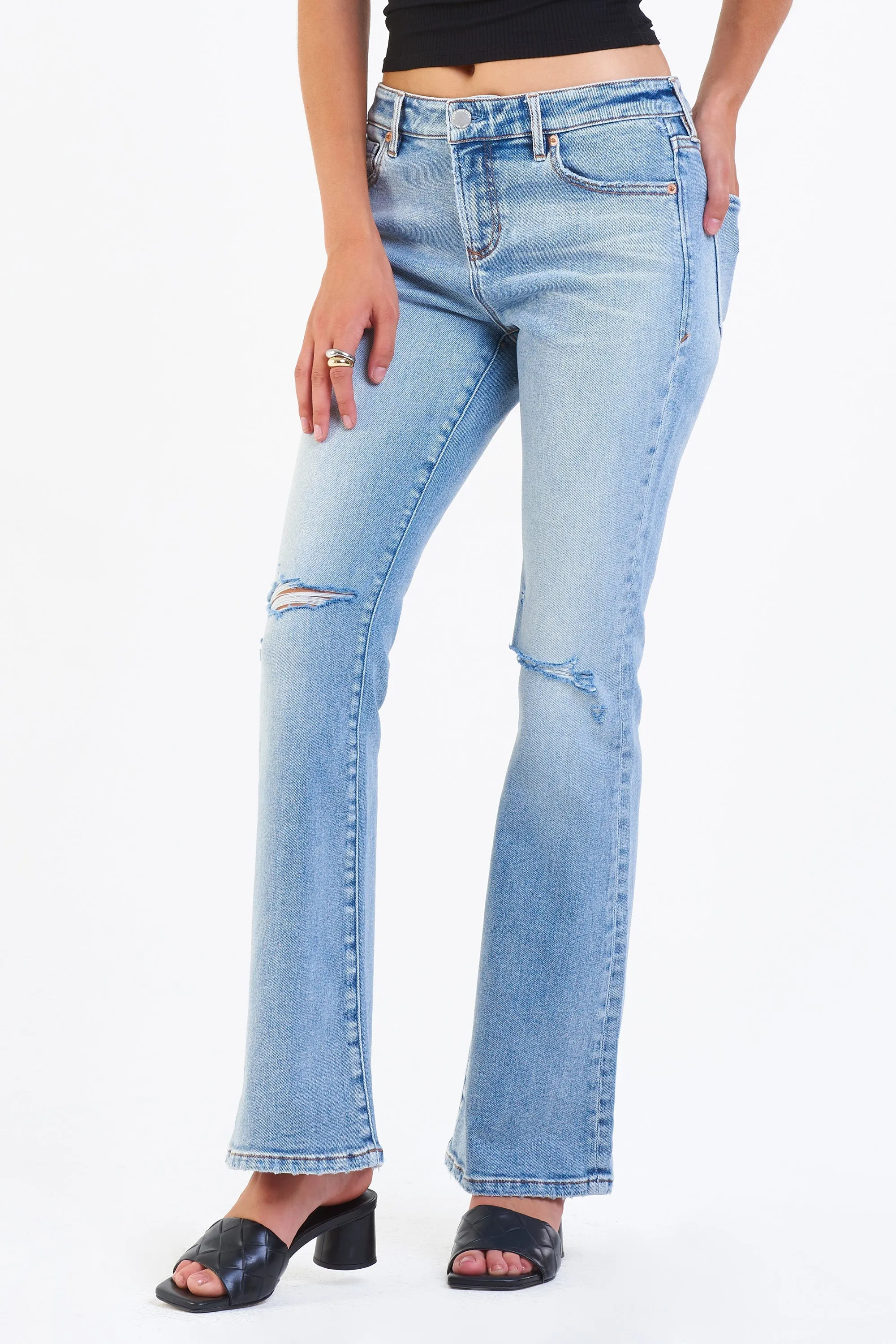 JAXTYN HIGH RISE BOOTCUT JEANS ROSEMONT