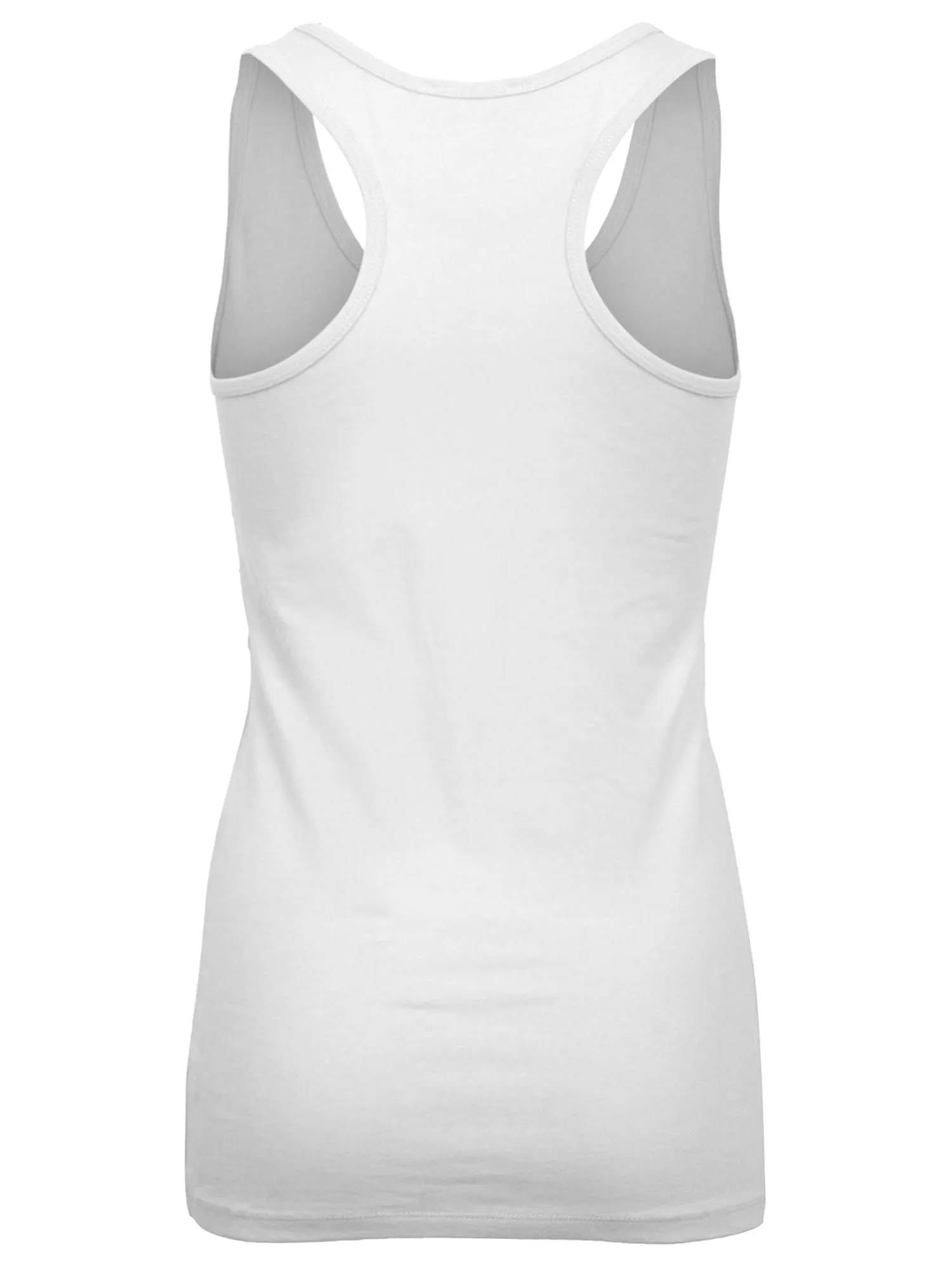 KOGMO Women's Basic Stretchy Cotton Spandex Racerback Tank Top 3-Pack (S-XL)