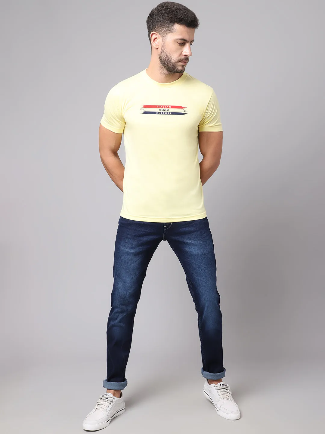 Mens Dark Carbon Denim