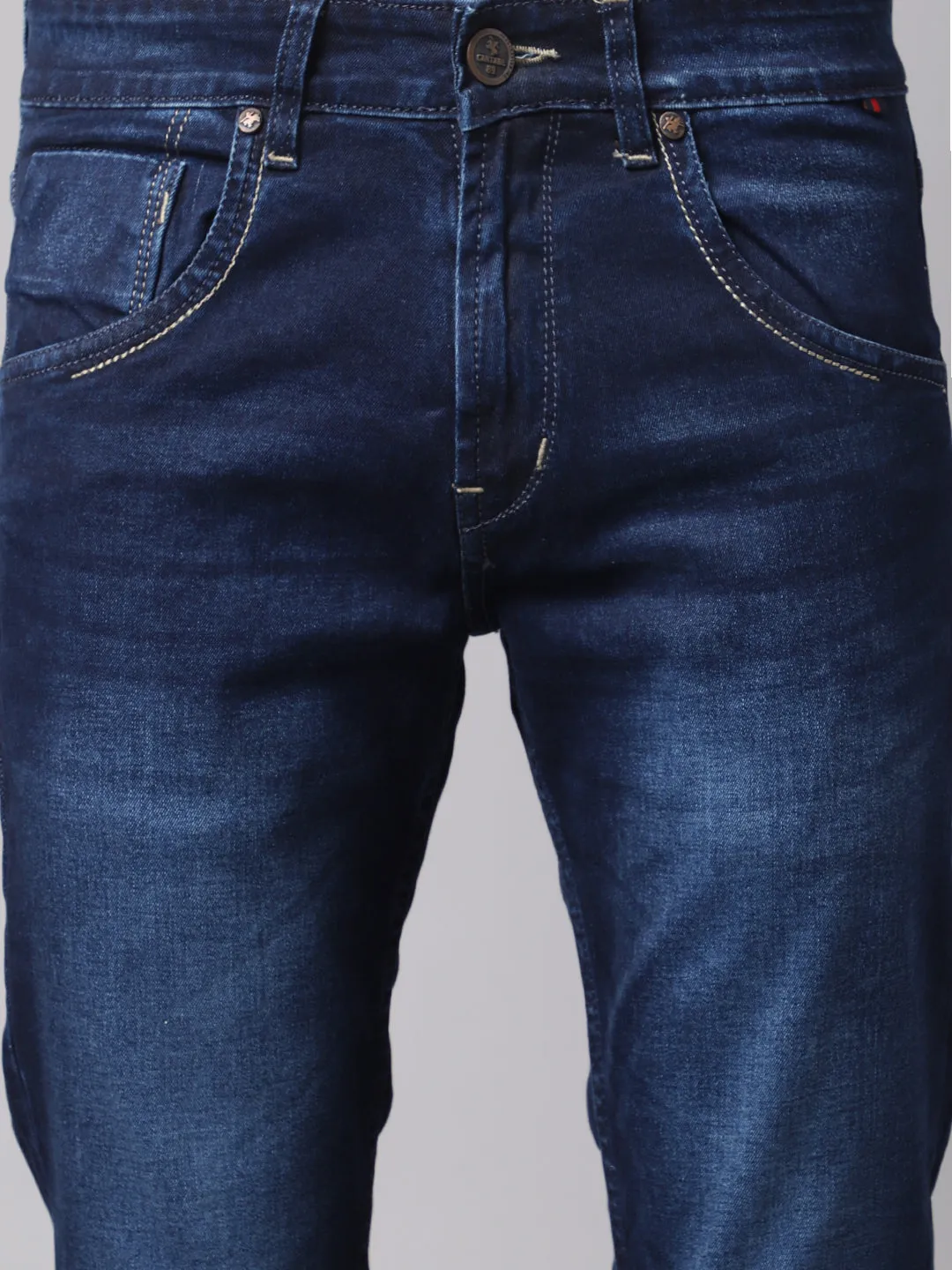 Mens Dark Carbon Denim