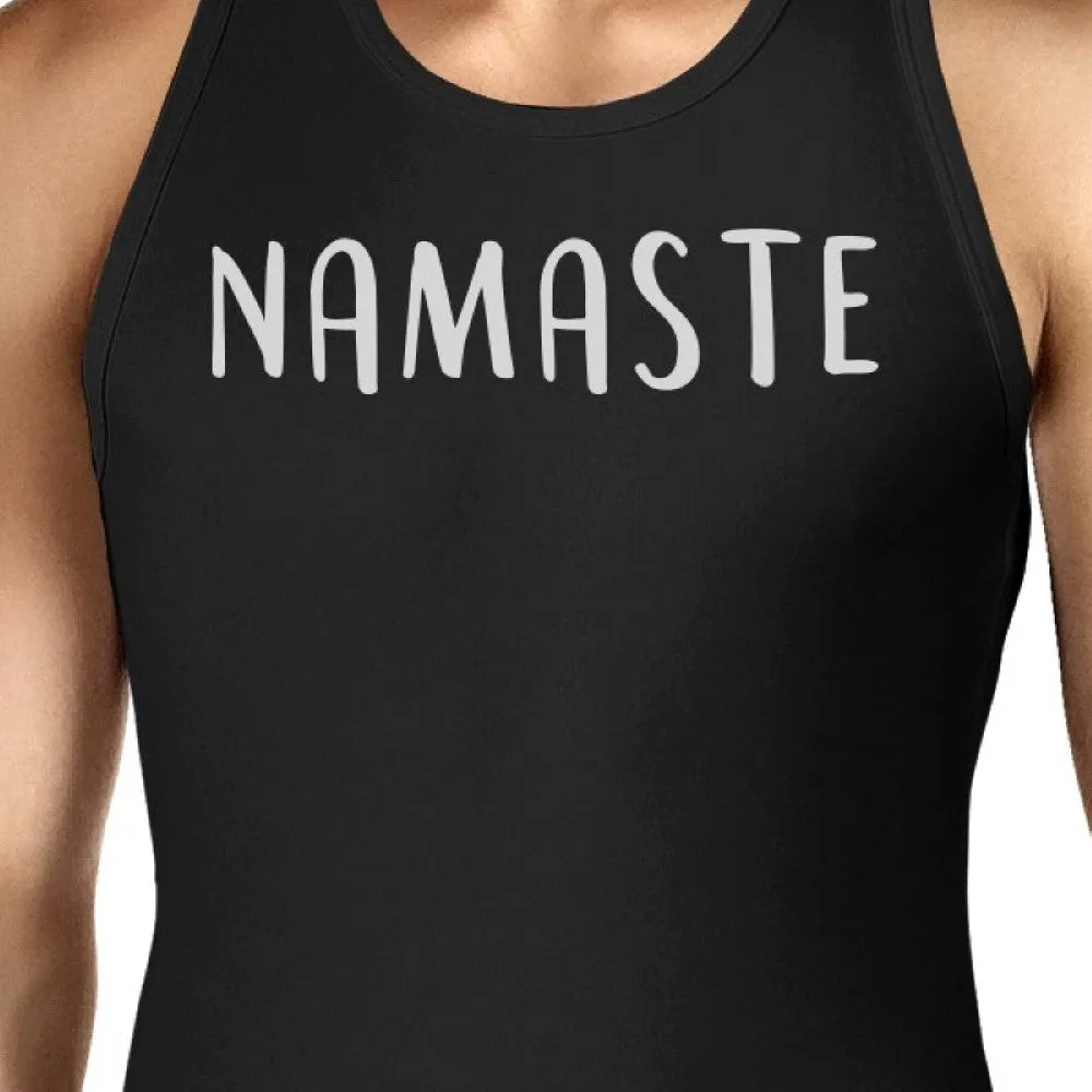 Namaste Unisex Tank Top Yoga Sleeveless Shirt Cute Gifts For Yogi