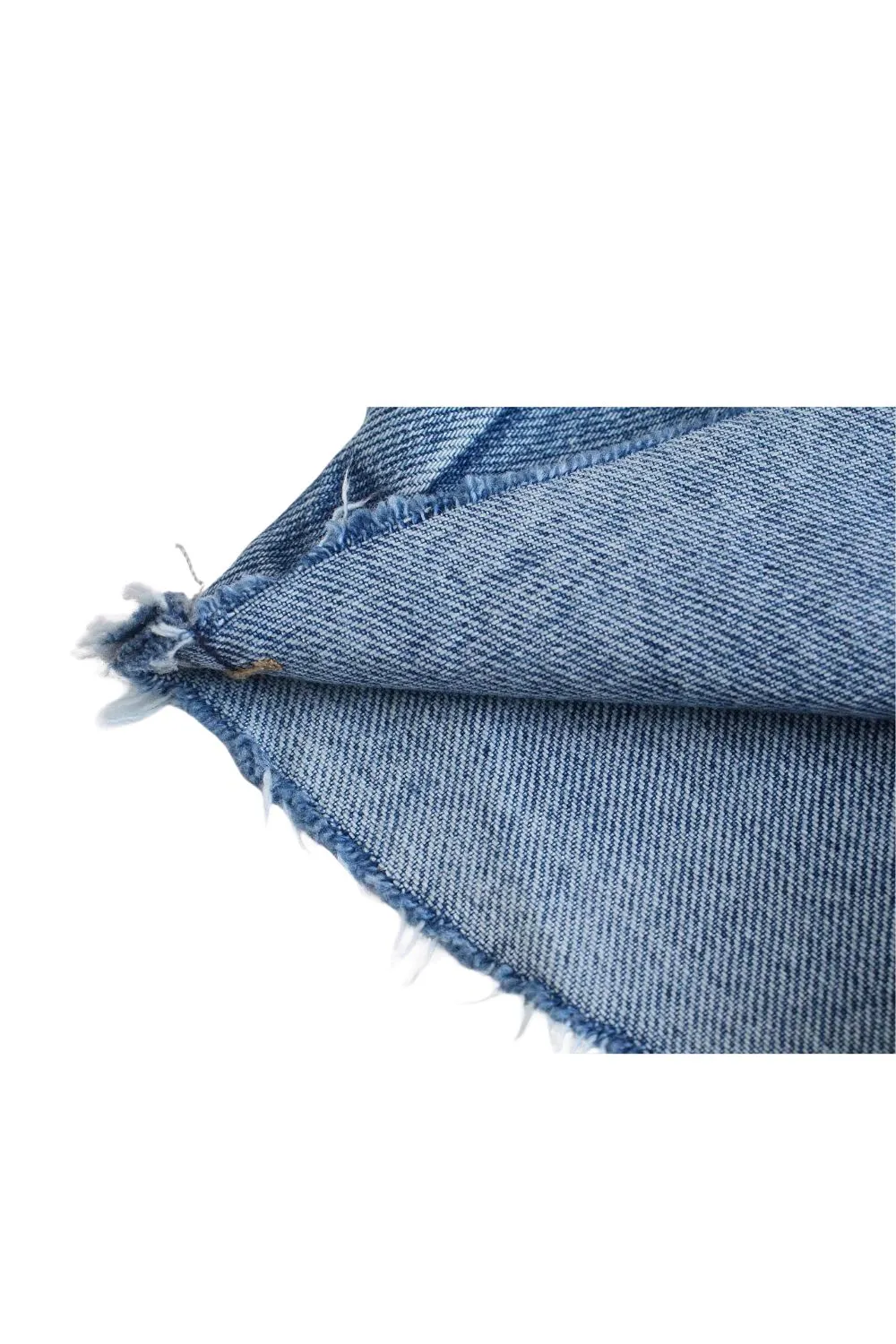 ‘Olesya’ High-Waisted Ripped Straight-Leg Jeans