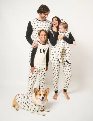 Panda Matching Family Pajama Set