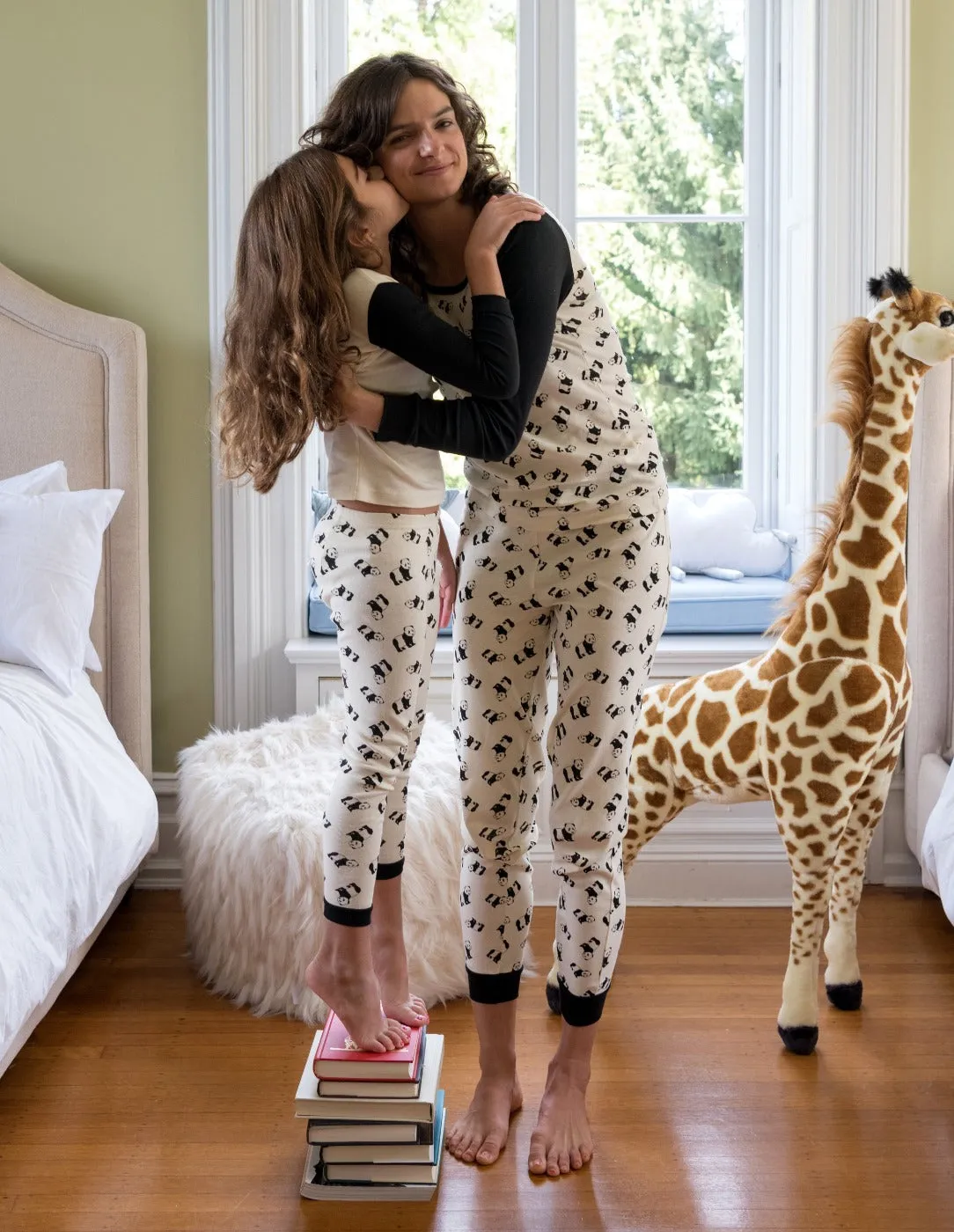 Panda Matching Family Pajama Set