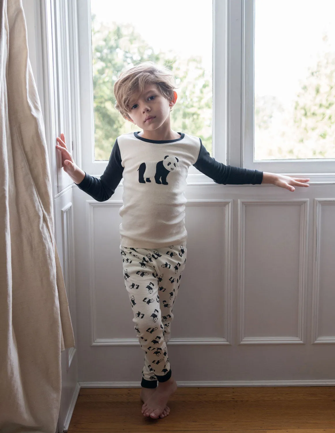 Panda Matching Family Pajama Set