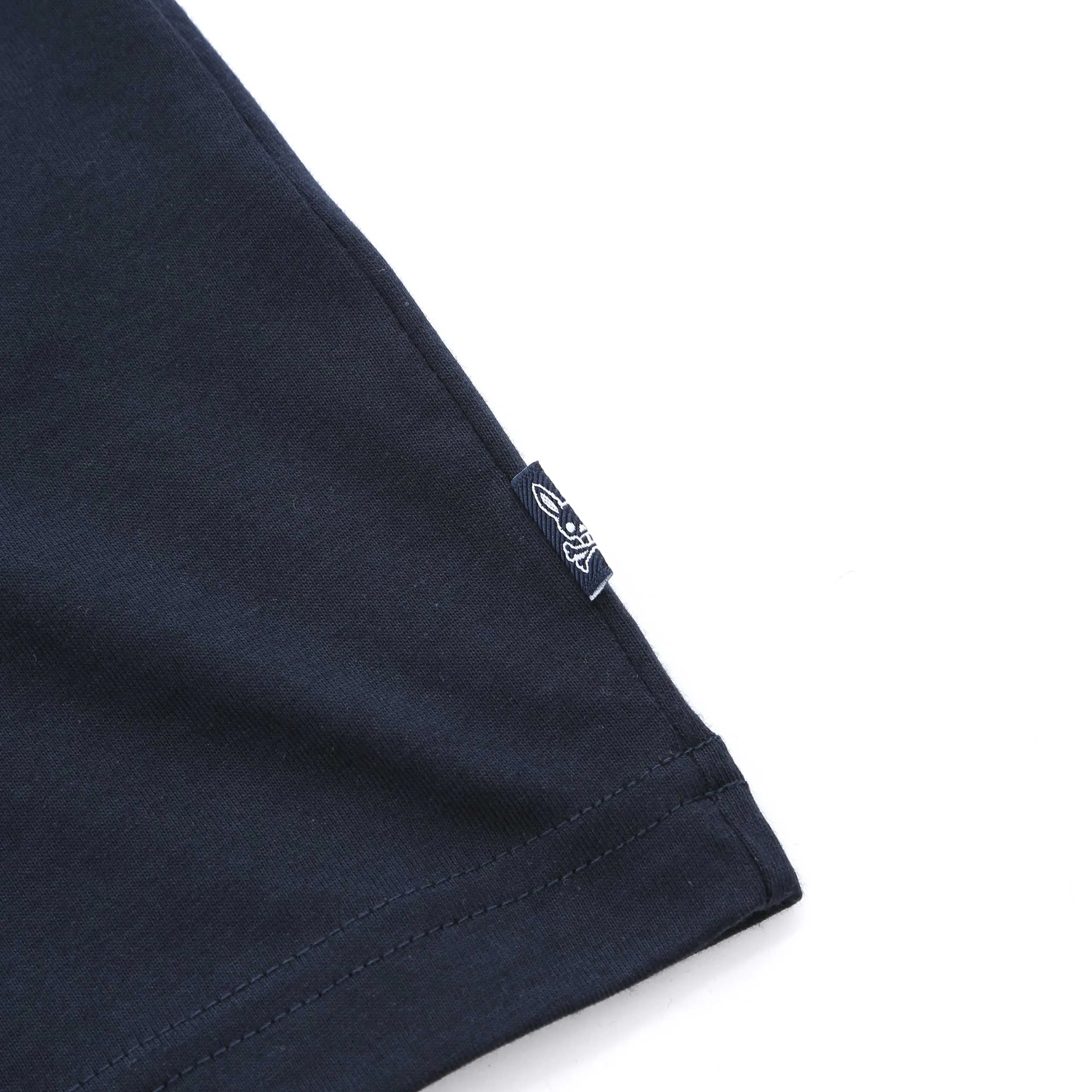 Psycho Bunny Dolton Back Graphic T Shirt in Navy
