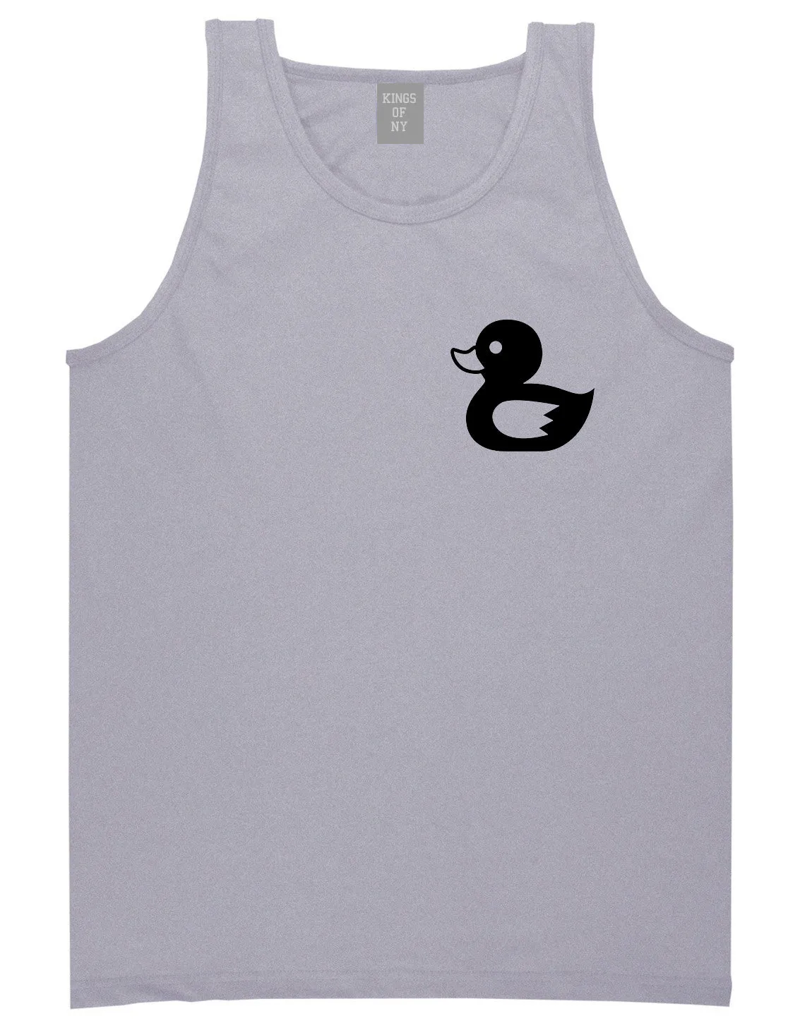 Rubber Duck Chest Mens Tank Top Shirt