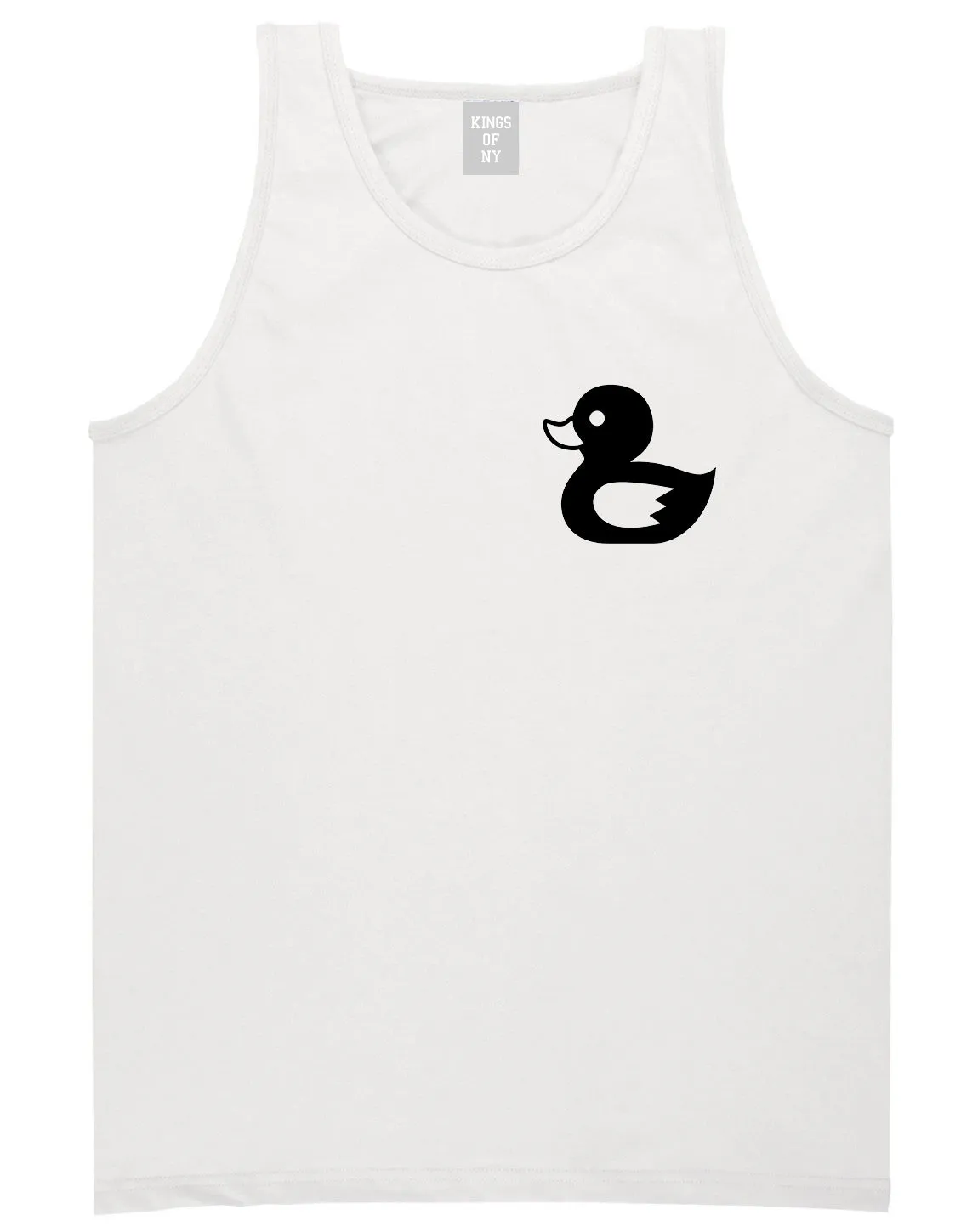 Rubber Duck Chest Mens Tank Top Shirt