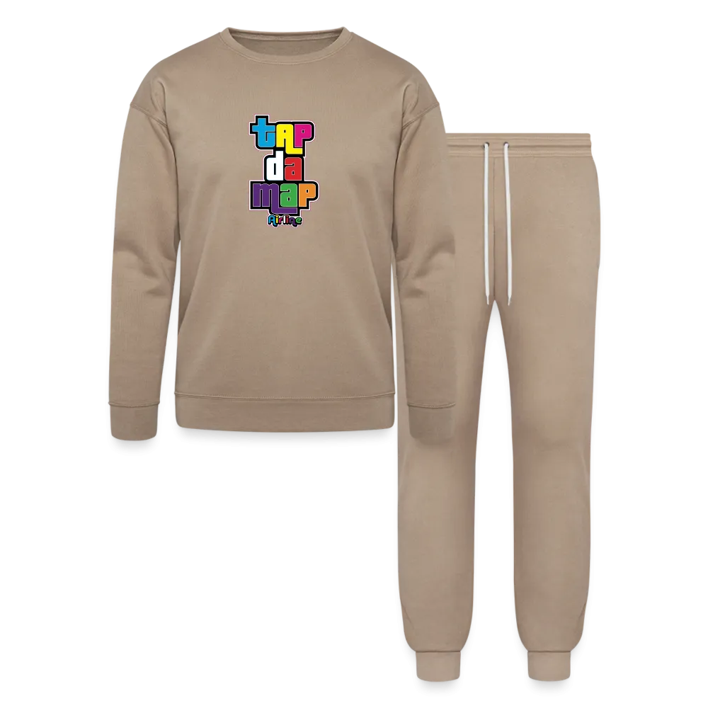 Tap Da Map Bella   Canvas Unisex Lounge Wear Set