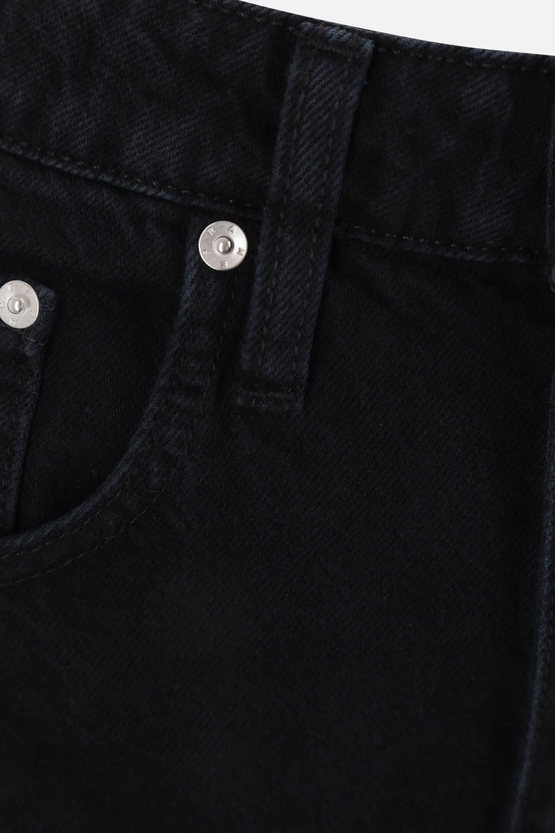 ultra-high-rise barrel rigid denim jeans