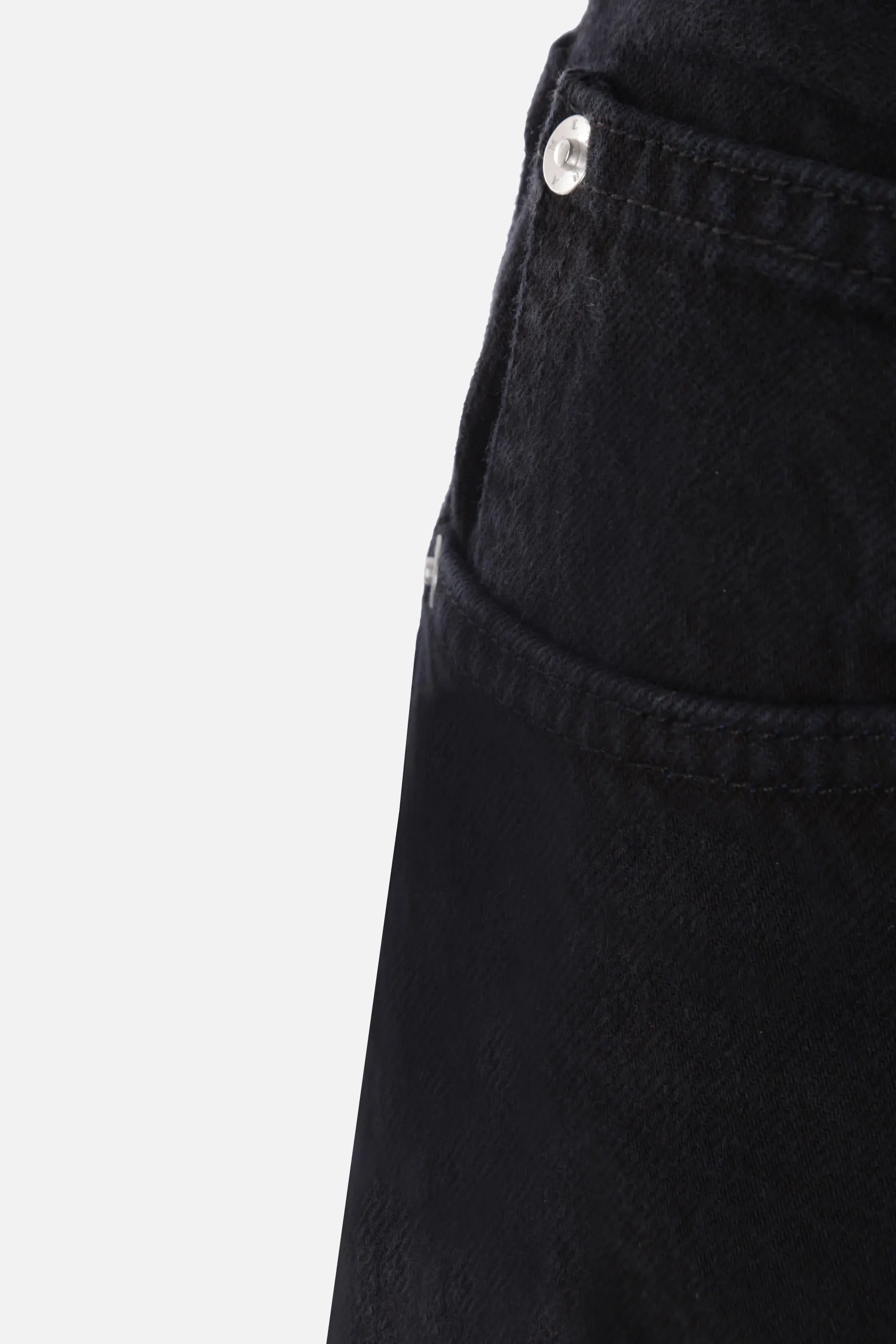 ultra-high-rise barrel rigid denim jeans