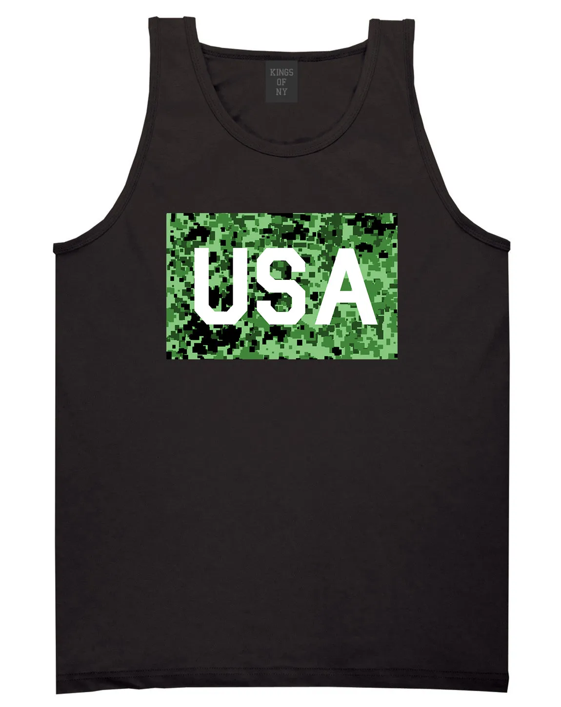 USA Digital Camo Army Mens Tank Top Shirt