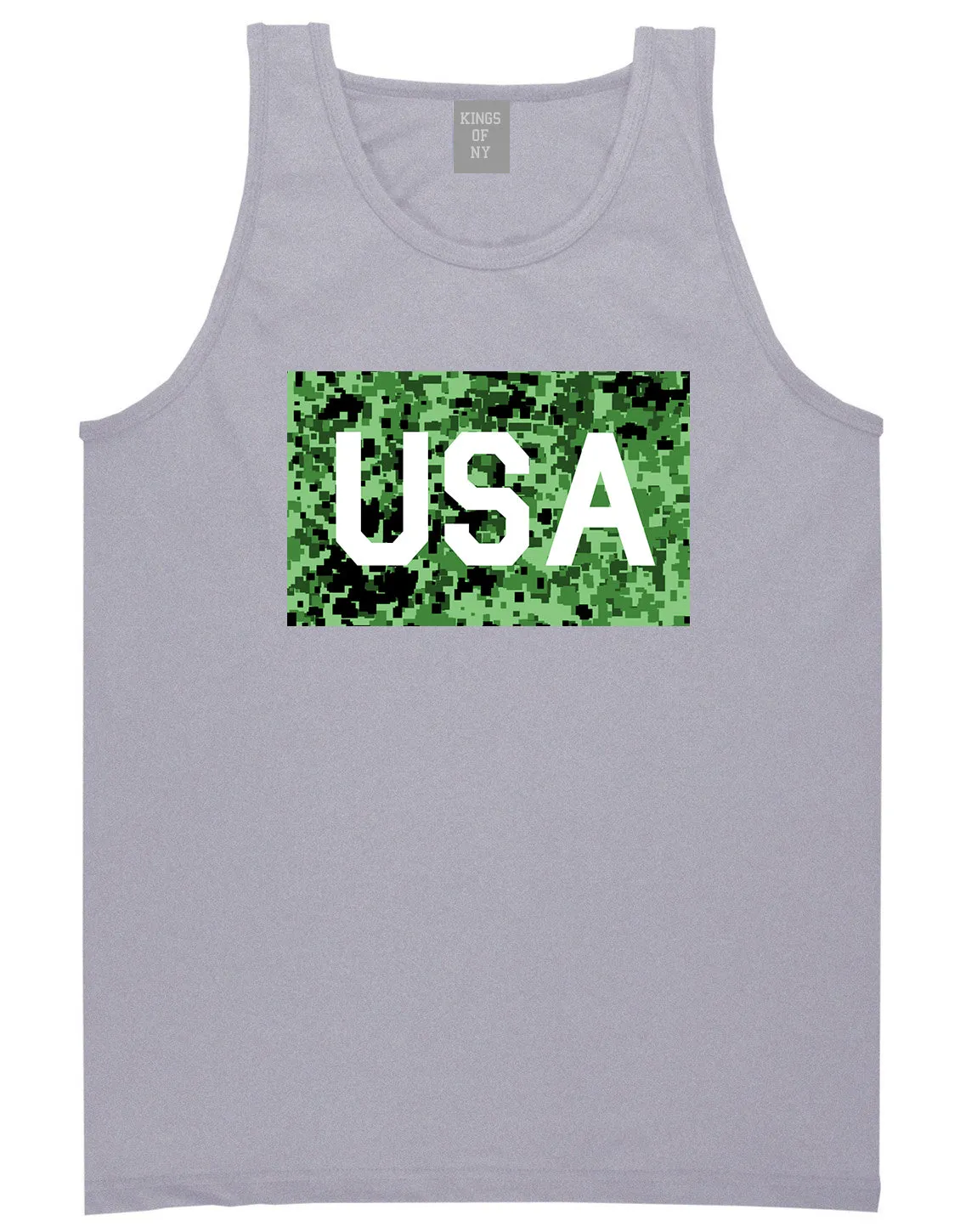 USA Digital Camo Army Mens Tank Top Shirt
