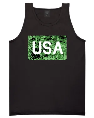 USA Digital Camo Army Mens Tank Top Shirt