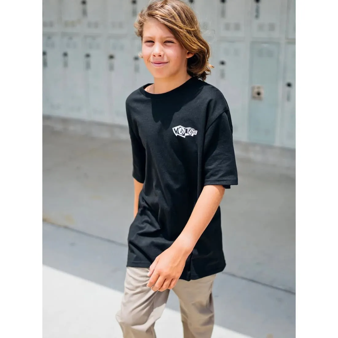 Volcom Kids Drift Out T-Shirt - Black
